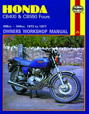 1976 Honda cb550 service manual #2